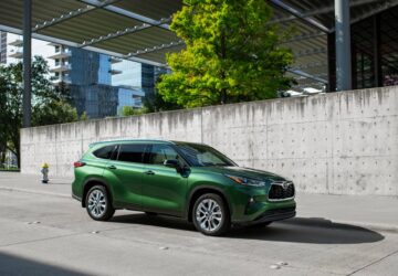 Sewa Toyota Highlander Platinum tahun 2026 sebesar $778/bulan dengan 12 hari tersisa untuk April, batas 12.000 mil dan peralatan Platinum lengkap