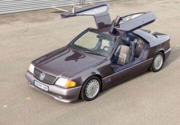 Mobil Mercedes Gullwing era ’80-an ini terlihat seperti mimpi yang menjadi nyata