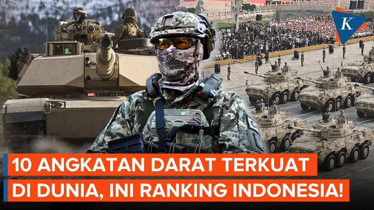 10 Angkatan Darat Terbesar Dunia Menurut Personel Aktif pada 2026