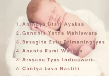 100 Ide Nama Awalan V Aesthetic untuk Bayi Perempuan