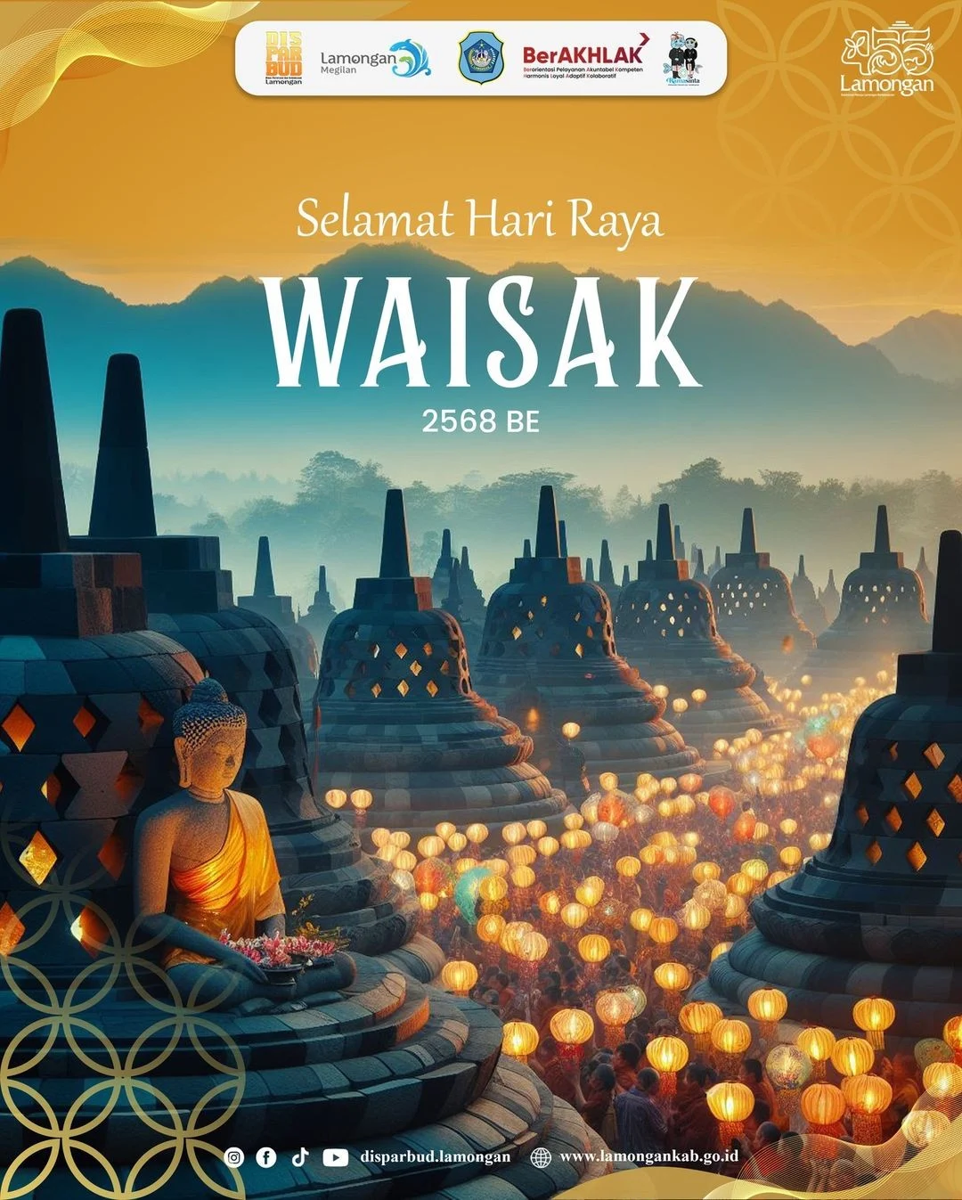 15 Link Twibbon Selamat Hari Raya Waisak 2026 Terbaru dan Gratis