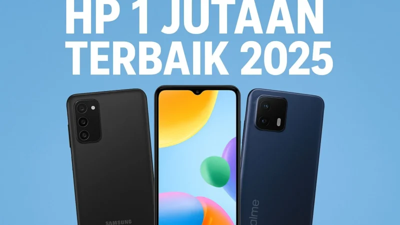 8 Rekomendasi HP 1 Jutaan Terbaik untuk Driver Ojol di 2026