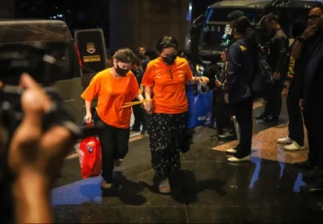 96 WNA Wanita Terlibat Jaringan Judi Internasional Tiba di Jakarta