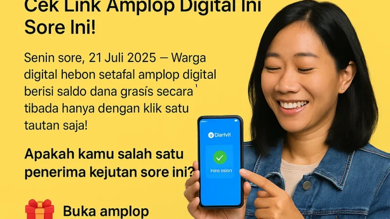 Amplop Digital Masif: Fenomena Pembagian Saldo Gratis di Media Sosial