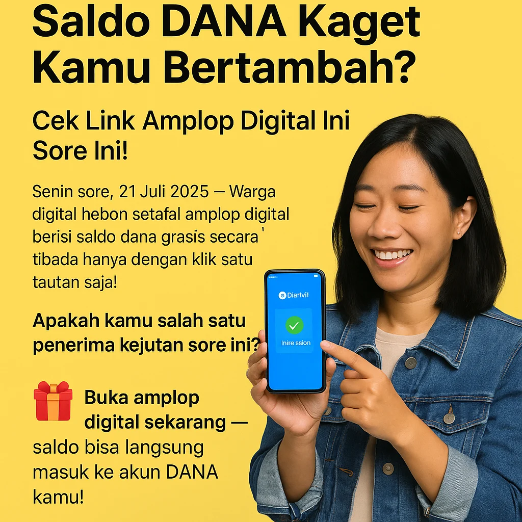 Amplop Digital Masif: Fenomena Pembagian Saldo Gratis di Media Sosial