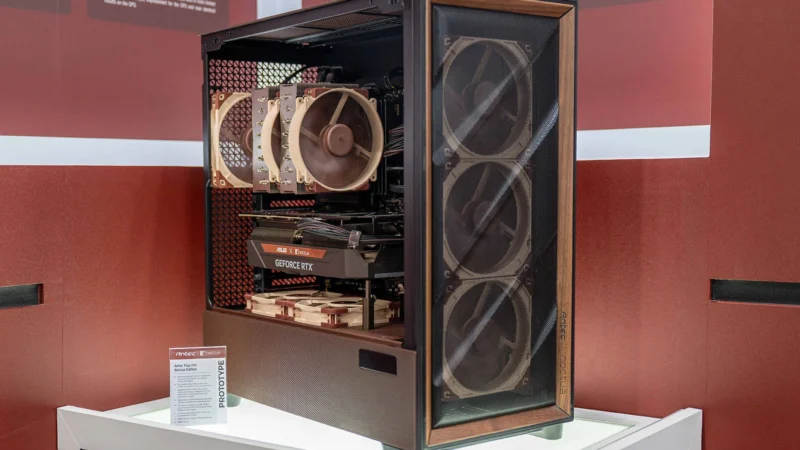 Antec dan Noctua Rilis Casing Premium Flux Pro Noctua Edition dengan Desain Unik