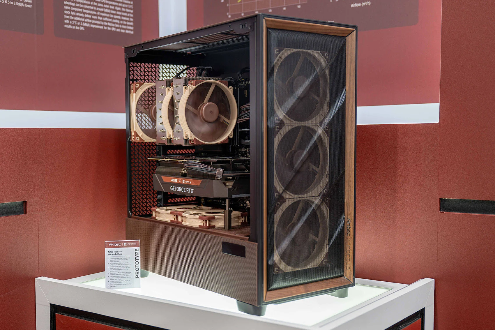 Antec dan Noctua Rilis Casing Premium Flux Pro Noctua Edition dengan Desain Unik