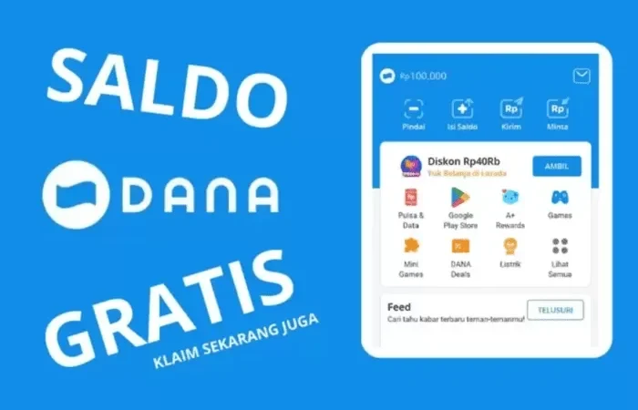 Aplikasi Mikro Task: Meningkatnya Pengguna Saldo DANA Gratis