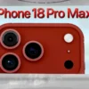 Apple iPhone 18 Pro Max: Inovasi Baterai 5.000 mAh dan Kamera Tele 48 MP