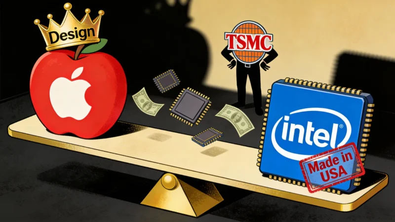 Apple Menggandeng Intel lagi? Chip iPhone dan Mac Mulai Uji Produksi