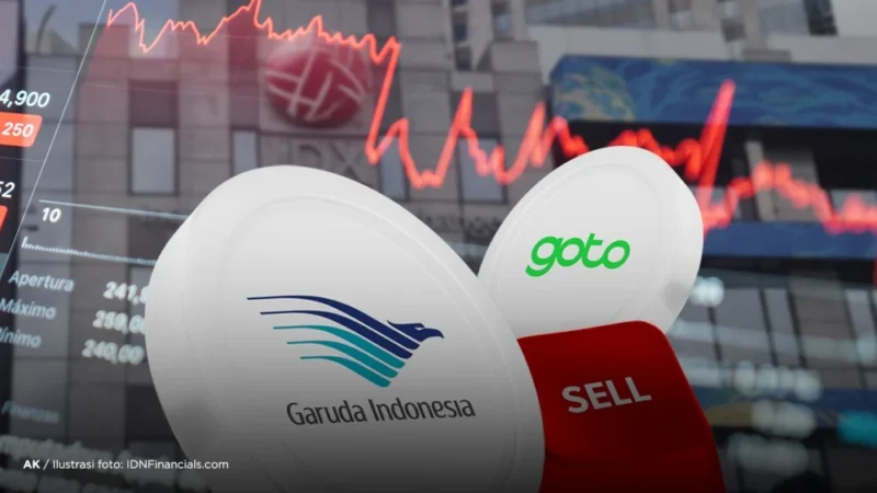 Asing Mulai Investasi di GOTO dan ADRO Meski Jual Saham Besar-besaran