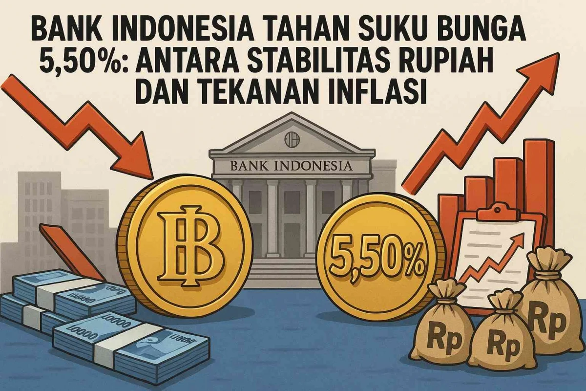 Bank Indonesia Naikkan Suku Bunga, Menaungi Stabilitas Rupiah dan Inflasi