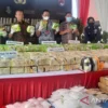 Bareskrim Polri Gerebek Kampung Narkoba di Samarinda, Sejumlah Barang Bukti Disita