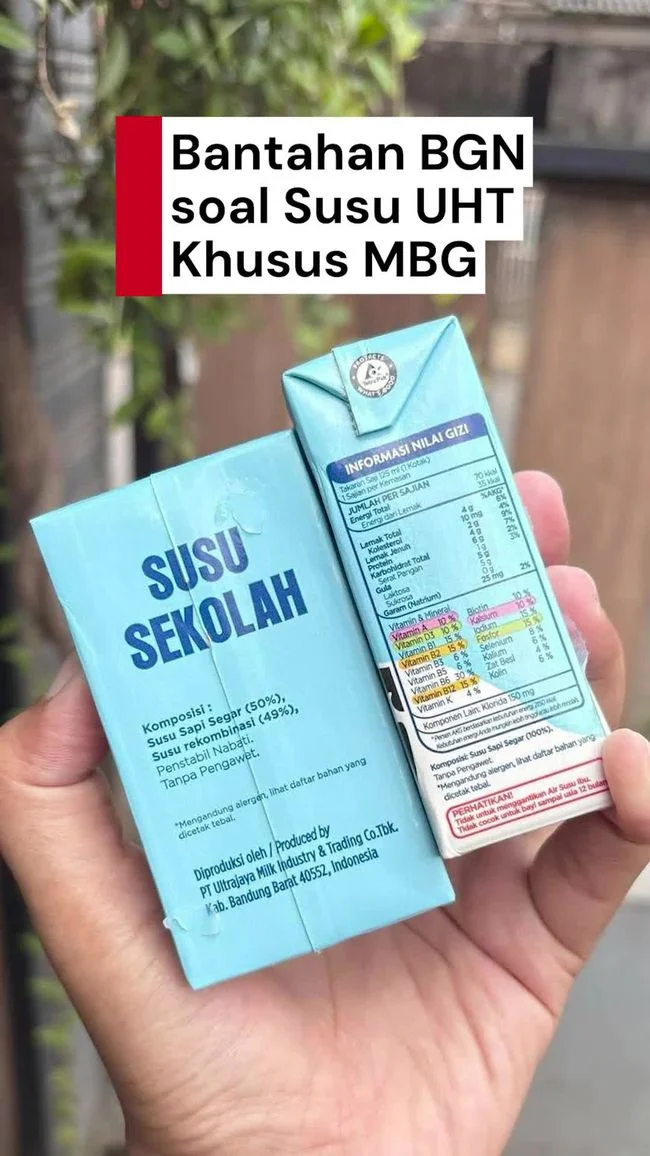 BGN Mengkonfirmasi Tidak Ada Susu Formula di MBG untuk Bayi