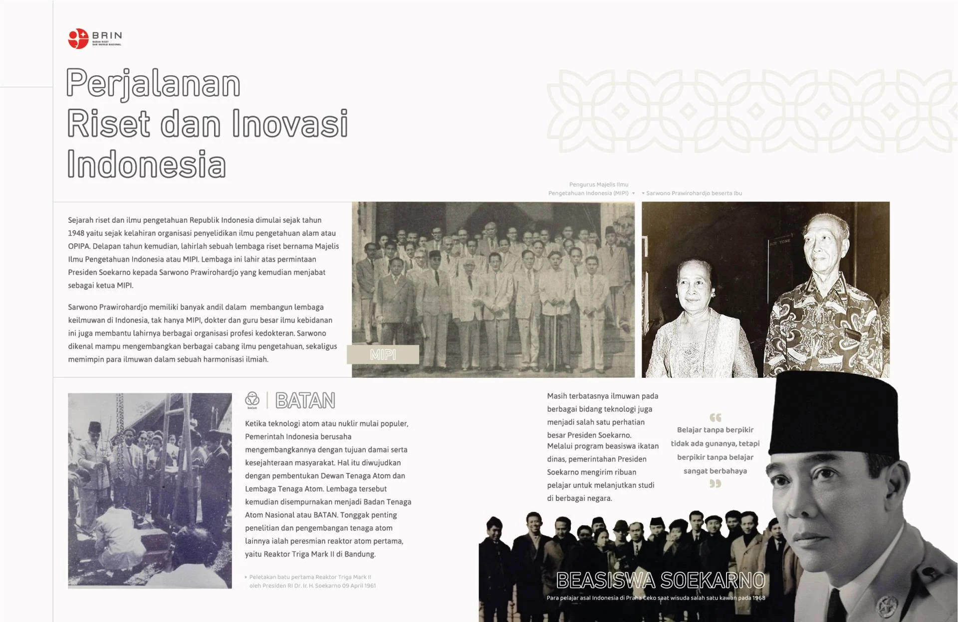 BRIN Inovasi AI untuk Deskripsi Arsip Foto Sejarah Indonesia