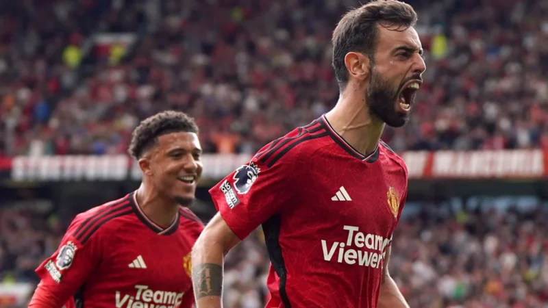 Bruno Fernandes Bawa Manchester United Menang Dramatis atas Nottingham Forest