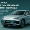 Byd Atto 1 Terbaru: Spesifikasi, Harga, dan Fitur yang Menarik