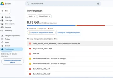 Cara Mencari File Terbesar di Google Drive untuk Menghemat Ruang Penyimpanan