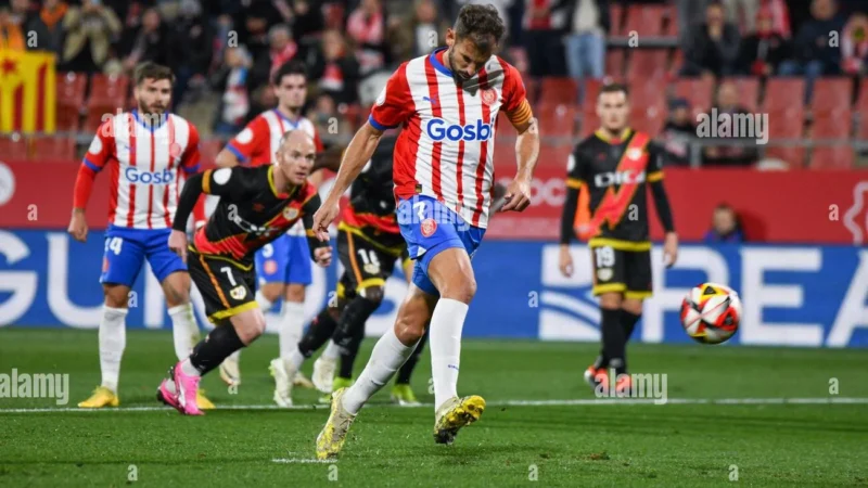 Cristhian Stuani Selamatkan Girona dari Kekalahan di Laga Dramatis Melawan Rayo Vallecano
