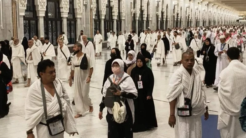 Dahnil Sapa Jemaah di Syishah, Jamin Layanan Optimal dan Nyaman