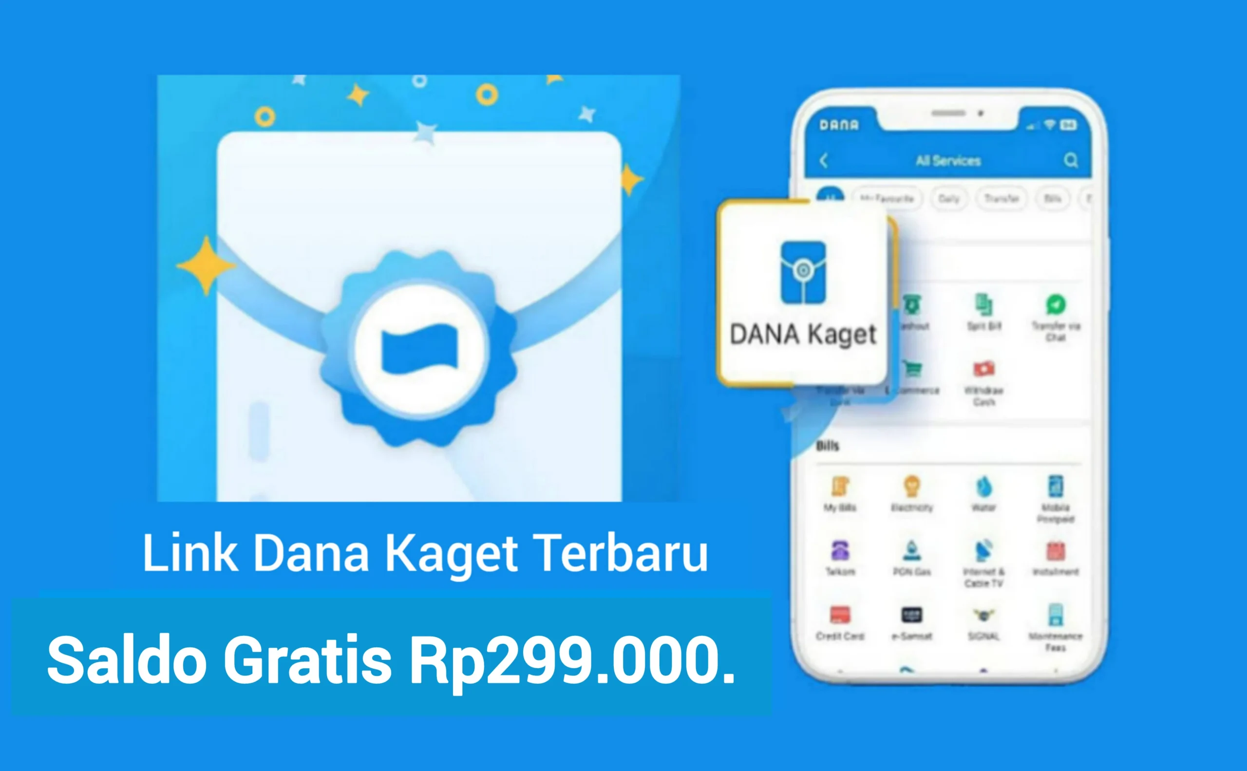 DANA Distribusikan Saldo Gratis Lewat Fitur DANA Kaget kepada Pengguna
