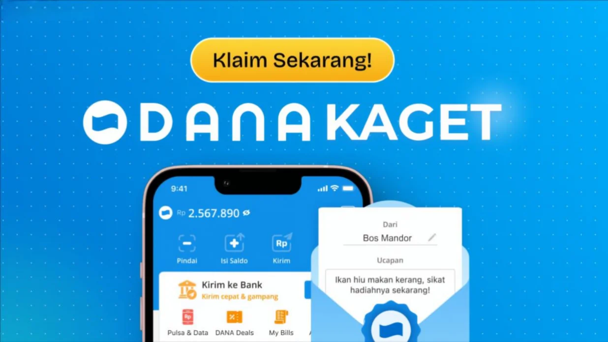 DANA Distribusikan Saldo Gratis Melalui Fitur Dana Kaget