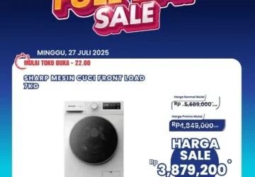 Dapatkan Diskon Besar untuk Mesin Cuci dan TV di Transmart Full Day Sale Hari Ini!