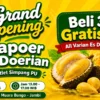 Dapoer Es Doerian Buka Cabang Kedua di Muara Bungo, Promo Beli 3 Gratis 1