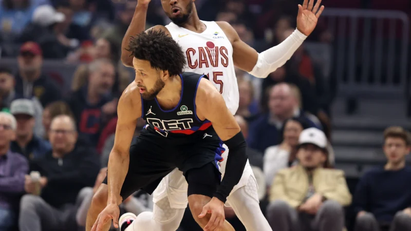 Donovan Mitchell Bawa Cavaliers Samakan Kedudukan Melawan Pistons