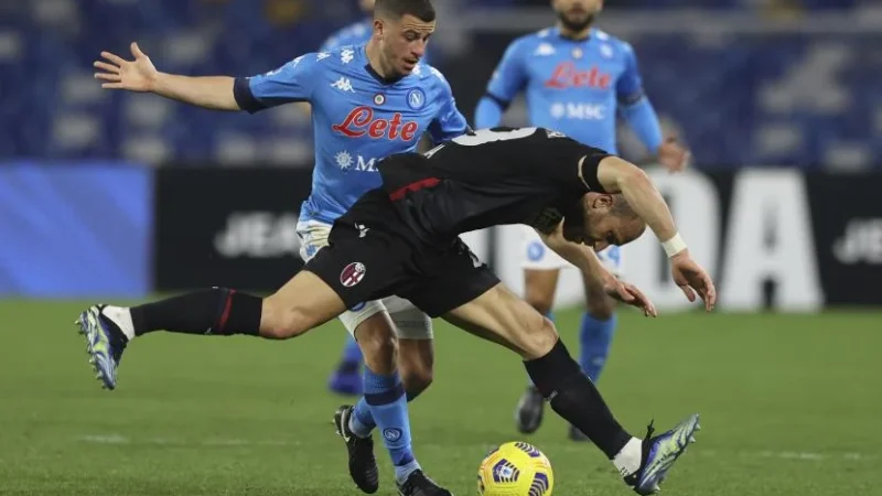 Dramatis! Bologna Taklukkan Napoli di Menit Akhir di Maradona