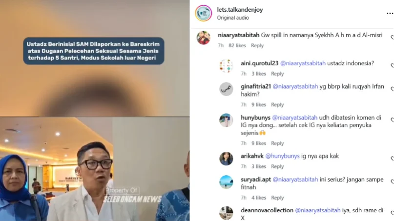 Dugaan Pelecehan oleh Syekh Al-Misry: Korban Anak Meningkat Menjadi 13 Orang