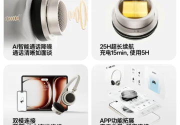 Edifier Auro Ace: Headphone Inovatif dengan Layar Animasi di Earcup
