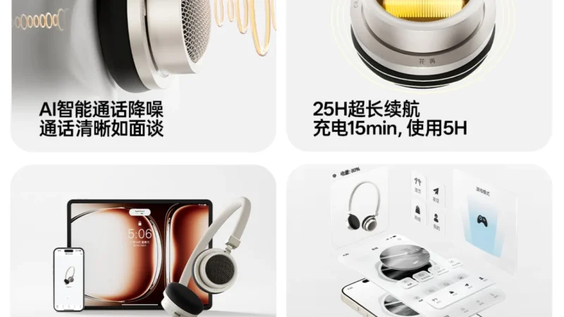 Edifier Auro Ace: Headphone Inovatif dengan Layar Animasi di Earcup
