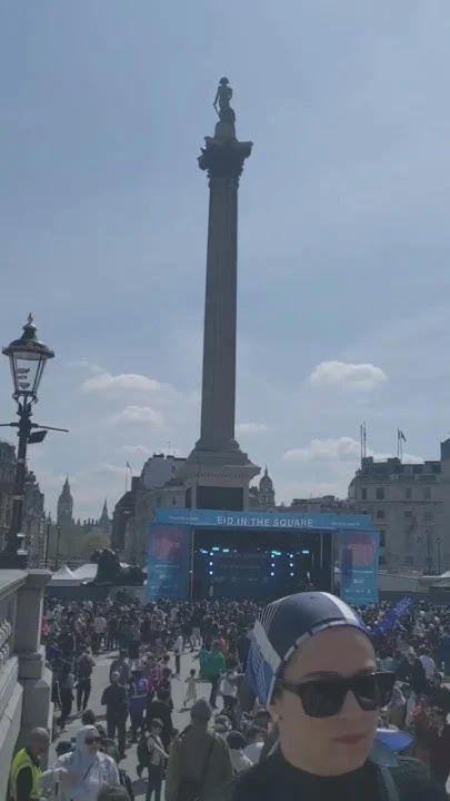 Eid-al-Adha Dijelang, Ratusan Orang Menggelar Perayaan di Trafalgar Square