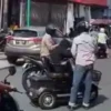 Emak-Emak di Depok Viral Naik Motor Ngebut Sambil Lawan Arus, Polisi Segera Turun Tangan