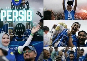 Euforia Bobotoh Rayakan Kemenangan Persib di Simpang Dago dan Flyover Pasupati