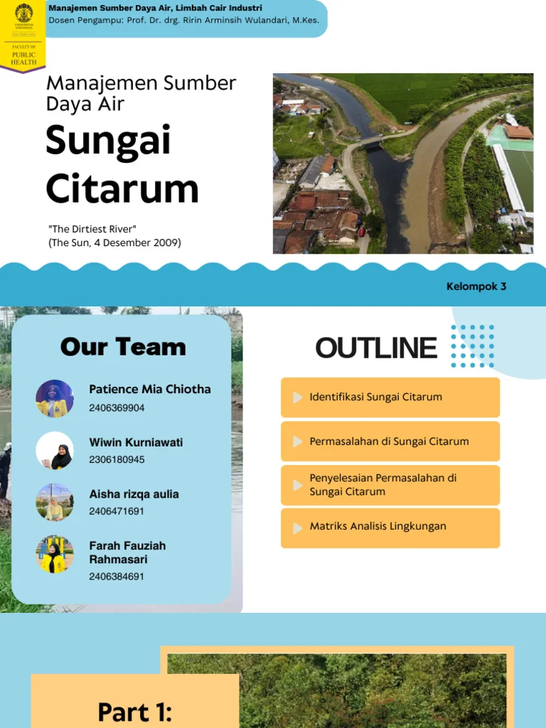 Evaluasi Total Diperlukan untuk Mengatasi Masalah Lingkungan di Sungai Citarum