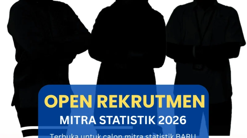 Gaji Calon Mitra Statistik untuk Pendataan BPS 2026: Berapa yang Diterima?