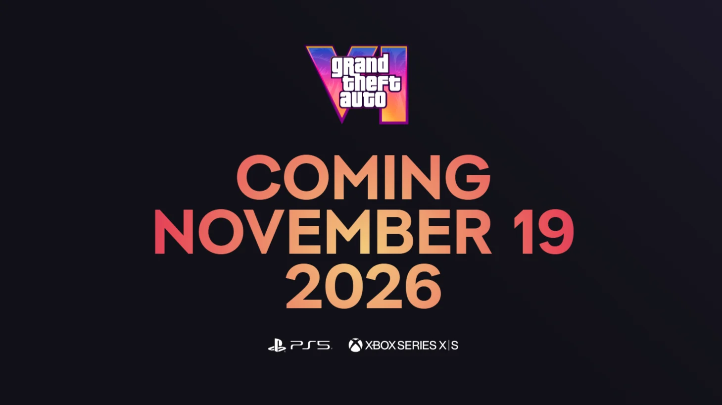 GTA 6 Siap Rilis November 2026, Trailer Baru Ditetapkan
