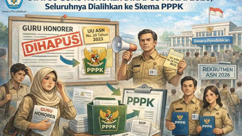 Guru Honorer Dihapus, AI Masuk Kurikulum: Apakah Calon Guru Siap?