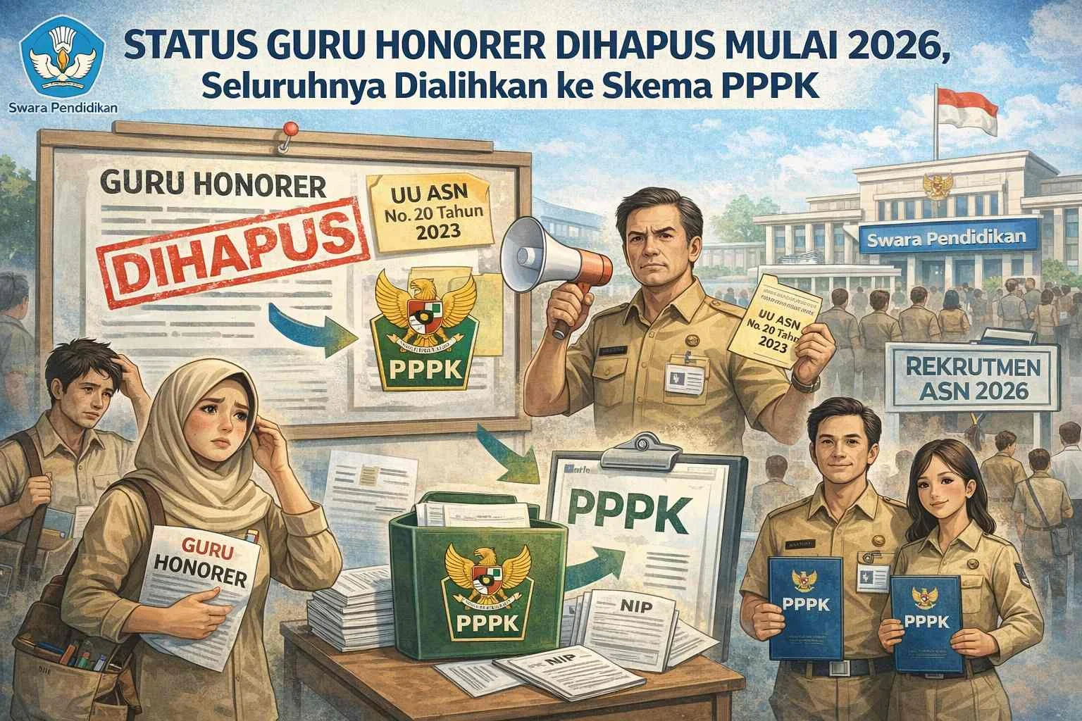 Guru Honorer Dihapus, AI Masuk Kurikulum: Apakah Calon Guru Siap?