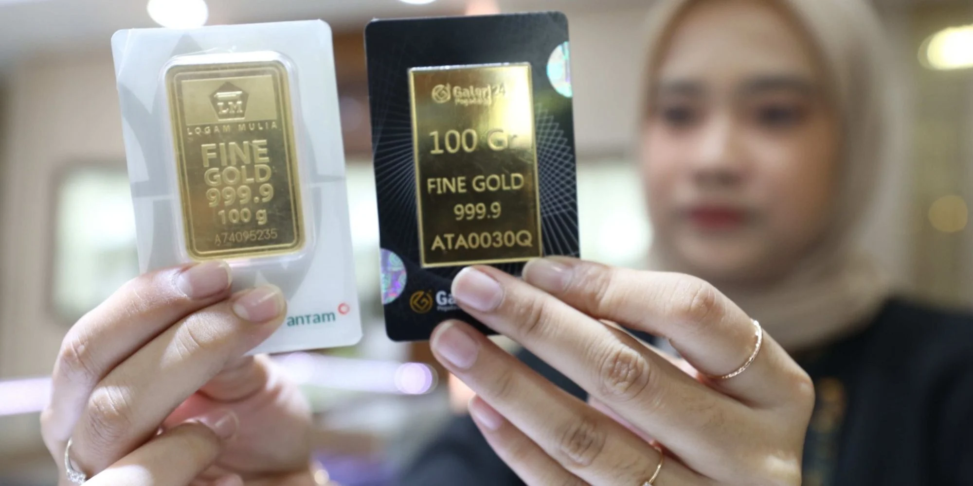 Harga Emas Melonjak Tajam, Mencapai Rp2.859.000 per Gram