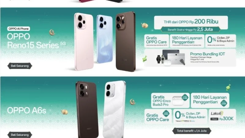 Harga HP OPPO Terbaru 2026: Seri A dan Reno