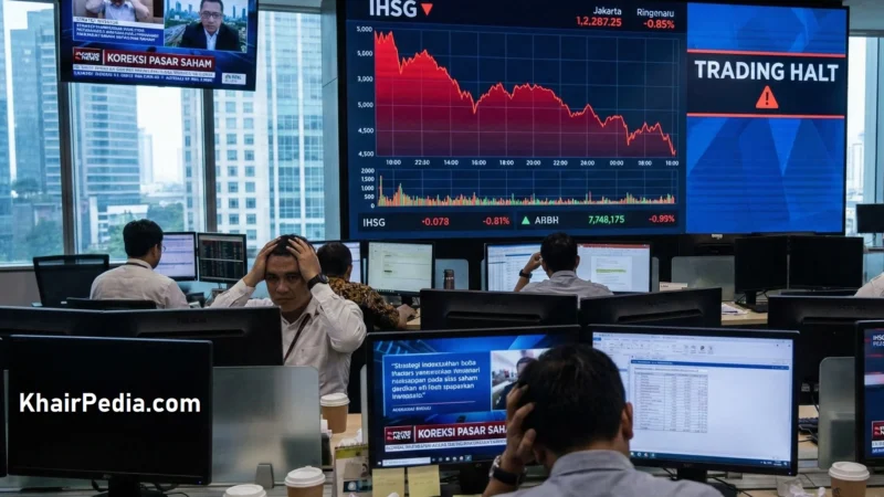 IHSG Anjlok dan Bursa Singapura Melonjak, Pasar Saham Indonesia Menghadapi Tekanan