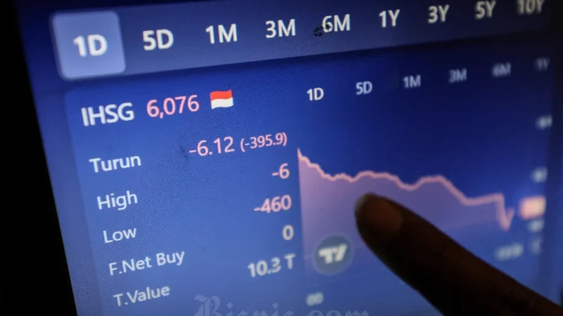 IHSG Terjun Bebas dan Rupiah Melemah, Purbaya Optimis Ekonomi Indonesia Bisa Pulih