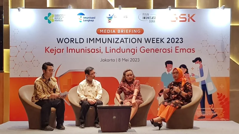 Indonesia Menempati Urutan ke-6 Dunia dengan 2,3 Juta Anak Belum Imunisasi