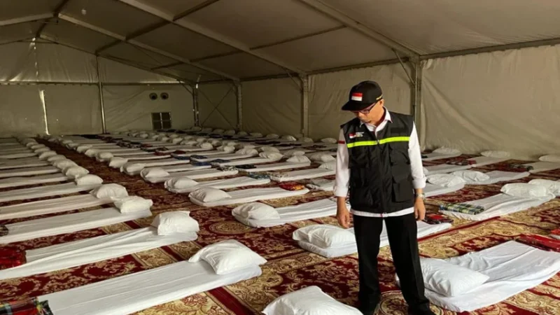 Inovasi Pelayanan Haji: Tenda di Arafah Dikenali dengan Nama Jemaah