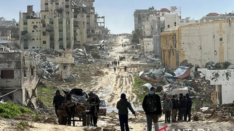 Israel Meluncurkan Serangan Udara di Gaza Utara, 5 Polisi dan 1 Anak Tewas