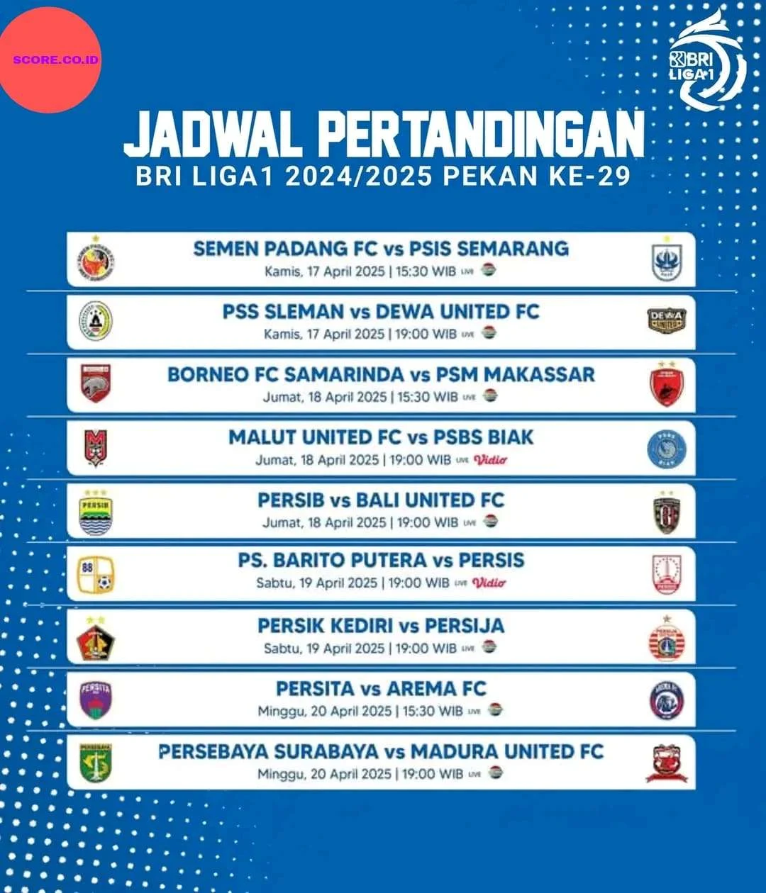 Jadwal Liga Indonesia: Perkembangan Terbaru