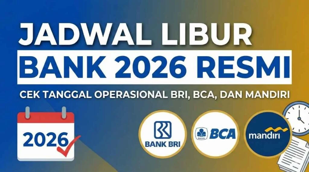 Jadwal Operasional Bank BRI dan BSI Selama Libur Kenaikan Yesus 2026